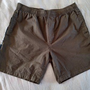Utmost Shorts with logo ribbon on sides detail. Men's Size M